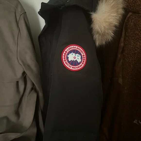 Womens Canada Goose shelburne Parka Black XL